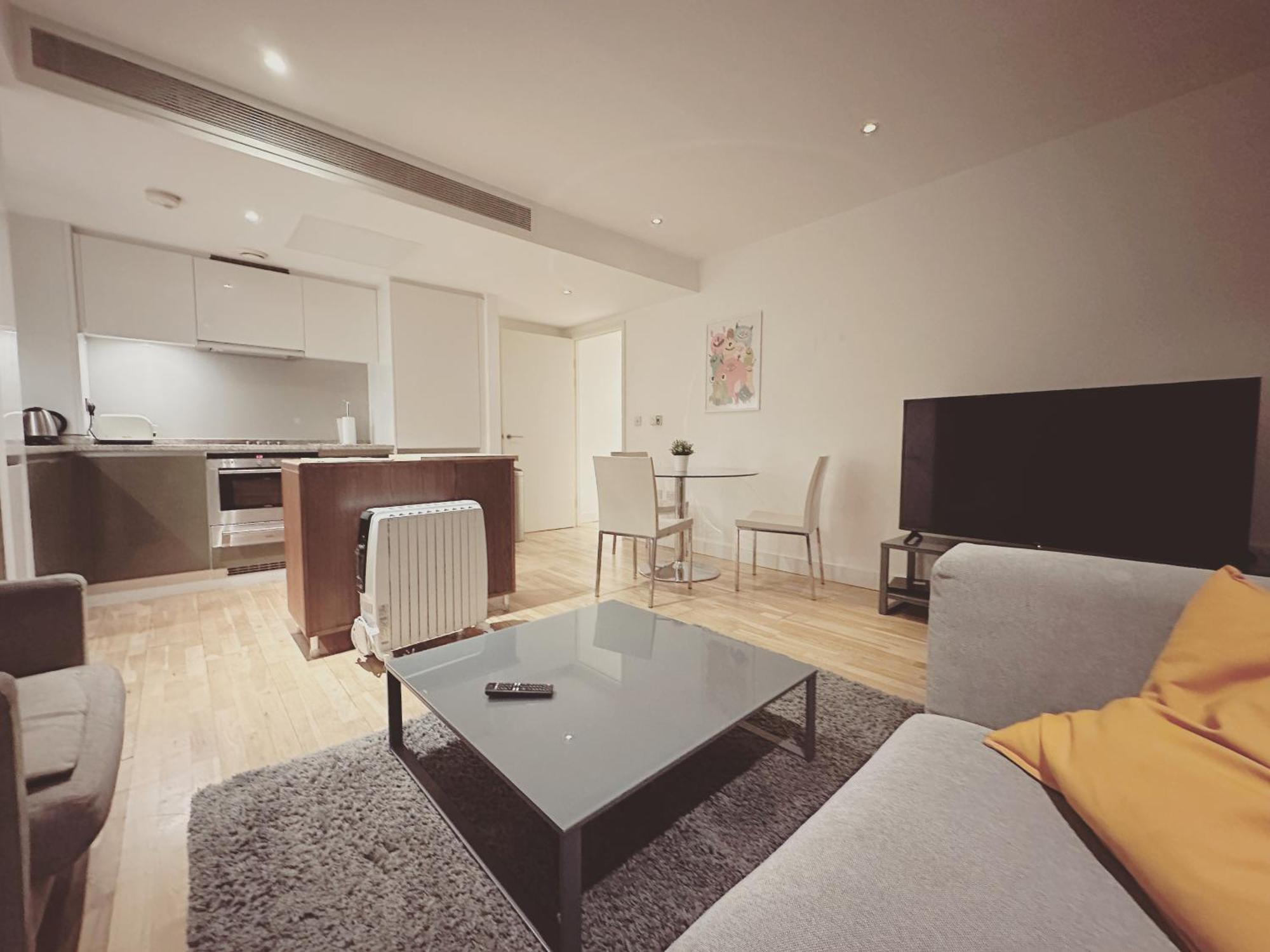 Modern 1 Bed Apartment At Heart Of Canary Wharf London Exterior foto